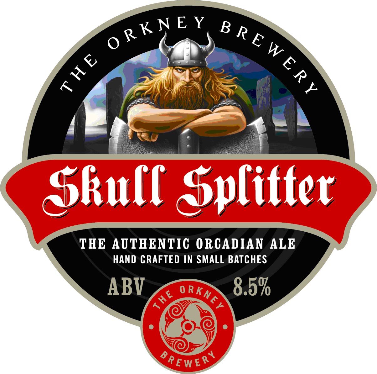 Skull Splitter Orkney Brewing Logo Decal