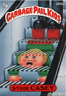 Stair CASEY Funny Decal Name Sticker