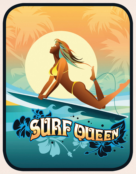 Surf Queen HAWAIIAN