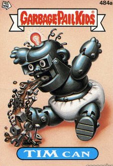 TIM Can Funny Decal Name Sticker