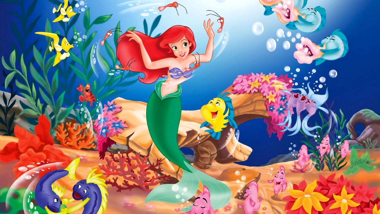 The Little Mermaid Poster Decal