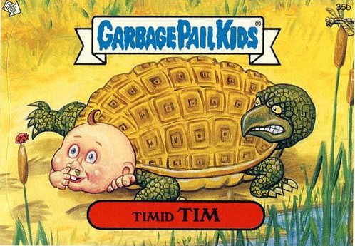 Timid TIM Funny Decal Name Sticker