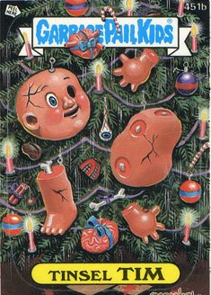 Tinsel TIM Funny Decal Name Sticker