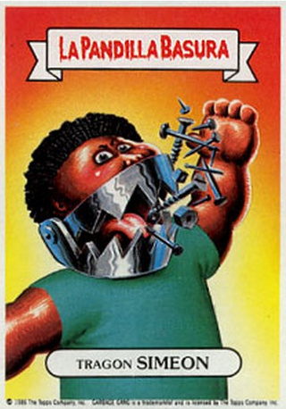 Tragon SIMEON Gross Sticker Funny Name Decal