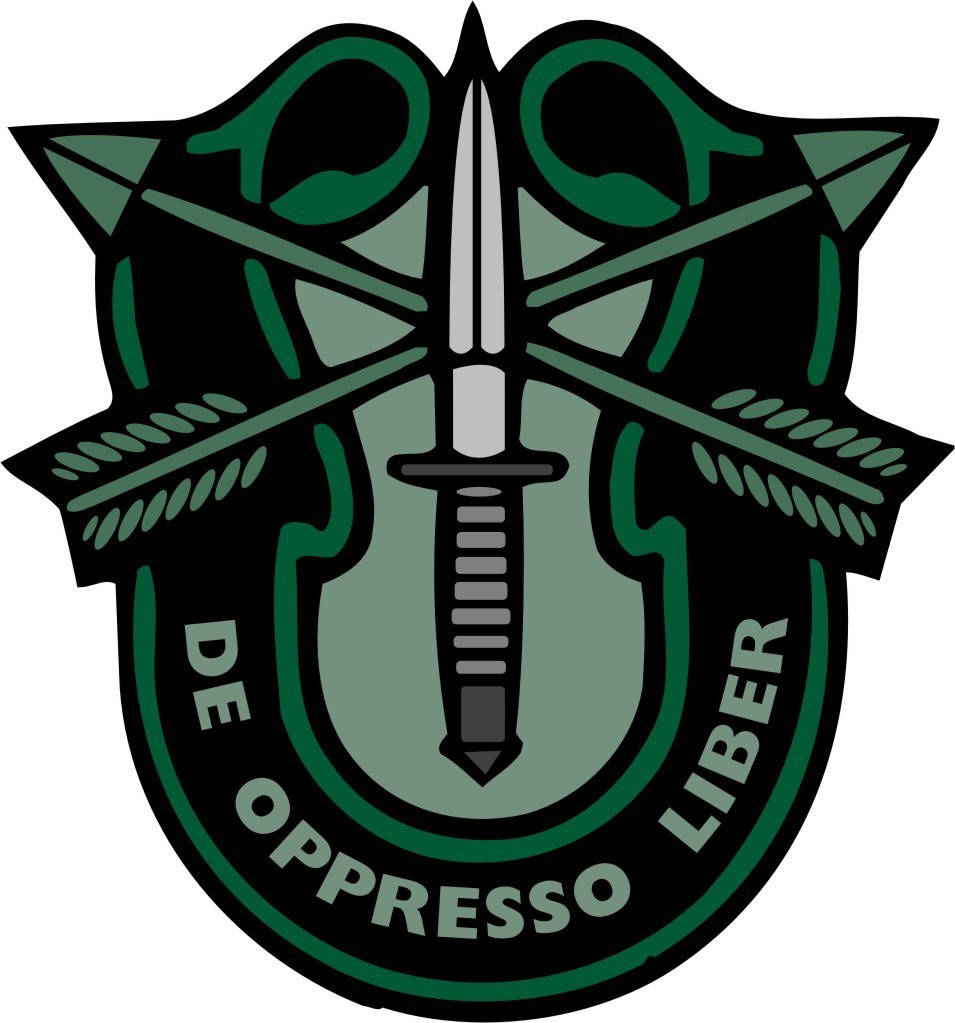 U.S. Army Special Forces Crest Wall Window Vinyl Decal Sticker Military