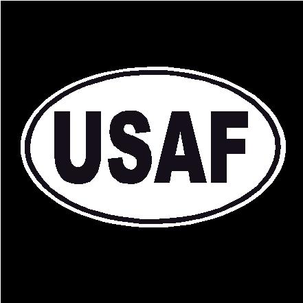 USAF Oval Decal