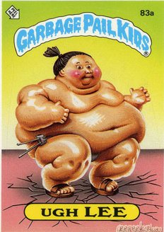 Ugh LEE Funny Decal Name Sticker