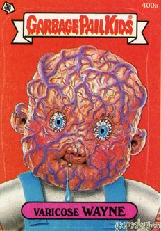 Varicose WAYNE Funny Decal Name Sticker