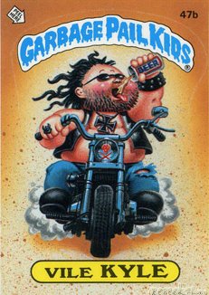 Vile KYLE Funny Decal Name Sticker