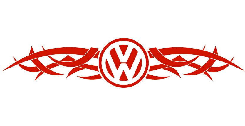 Voltswagon Tribal Back Auto Graphics