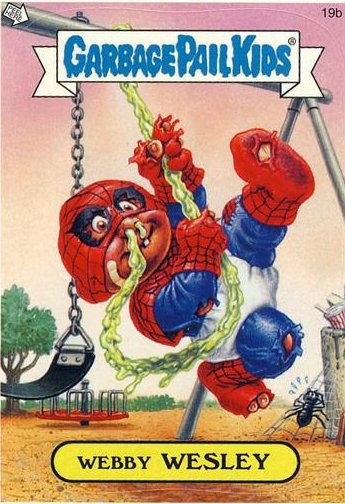 Webby WESLEY Funny Decal Name Sticker