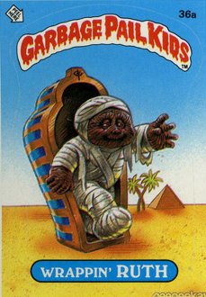 Wrappin RUTH Funny Decal Name Sticker