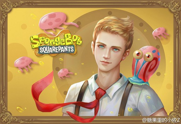 spongebob and friends