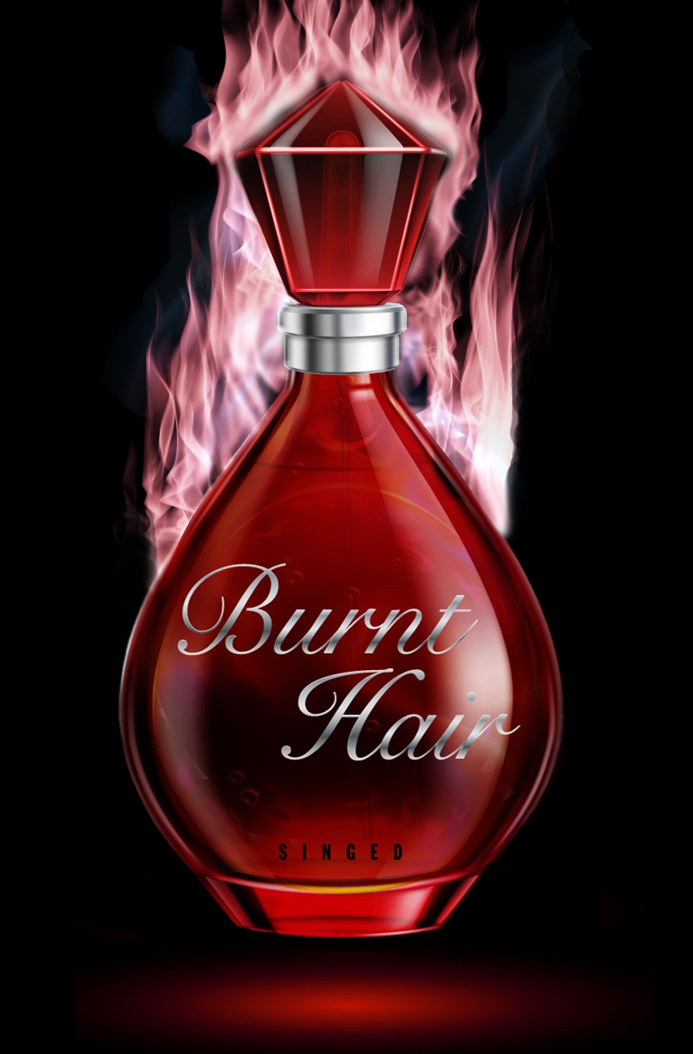 Burnt Hair Elon Musk Boring Scent Sticker