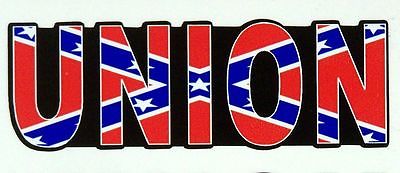UNION Rebel Labor Redneck Sticker