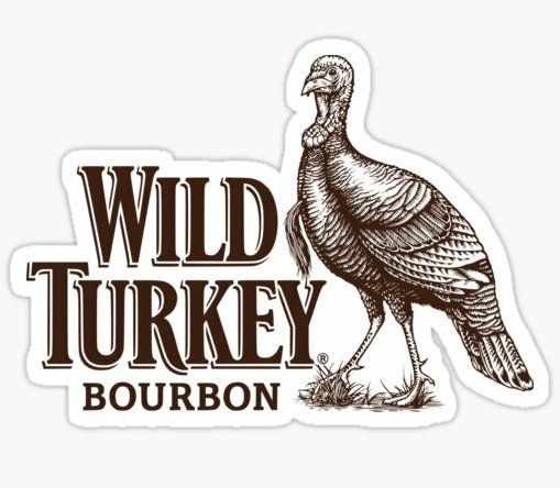 WILD TURKEY BOURBON STICKER 2