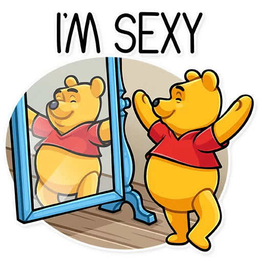 Winnie the Pooh Funny Cartoon Sticker Decal 10