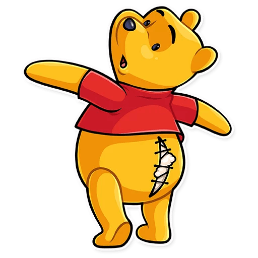 Winnie the Pooh Funny Cartoon Sticker Decal 29