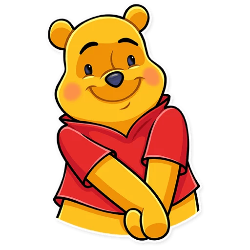 Winnie the Pooh Funny Cartoon Sticker Decal 34