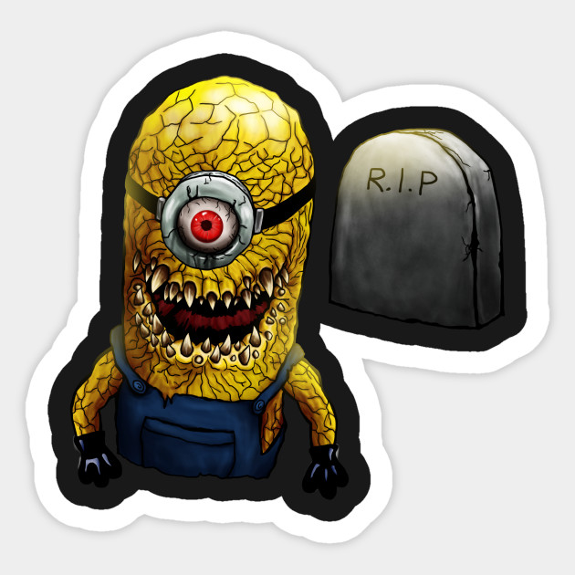 ZOMBIE MINION STICKER