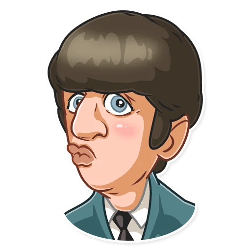 the beatles music group sticker 19