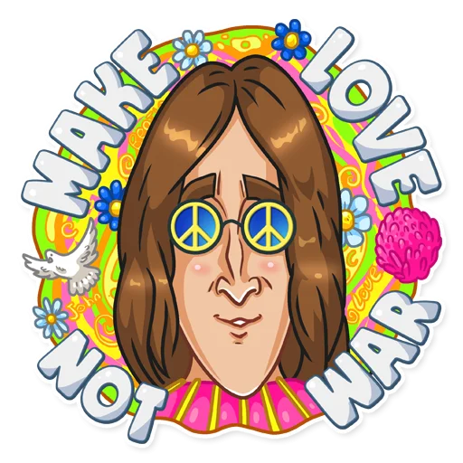 the beatles music group sticker 27