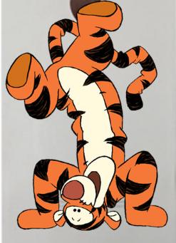 tigger-headstand_color_sticker