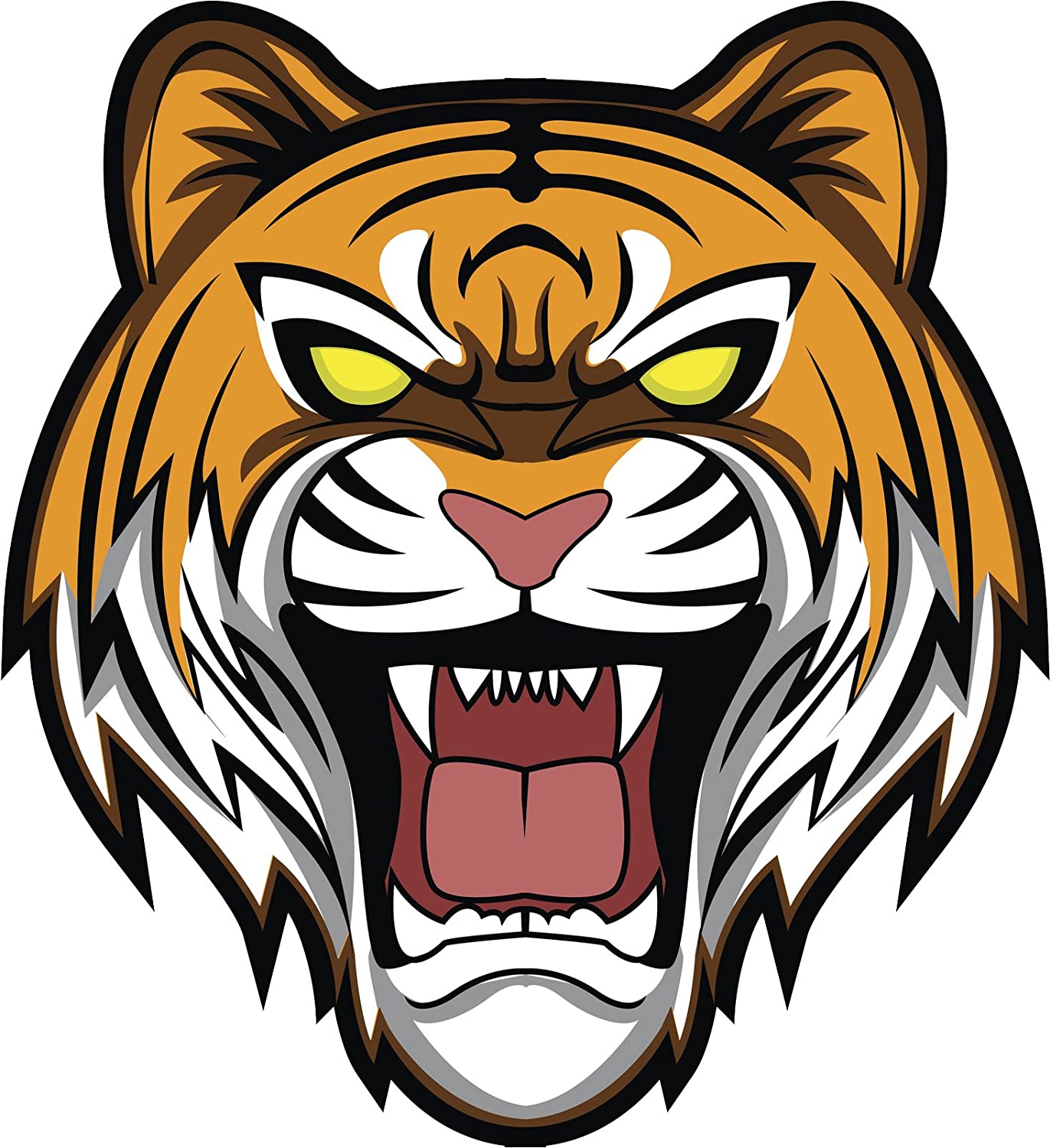 wild animal tiger sticker 1