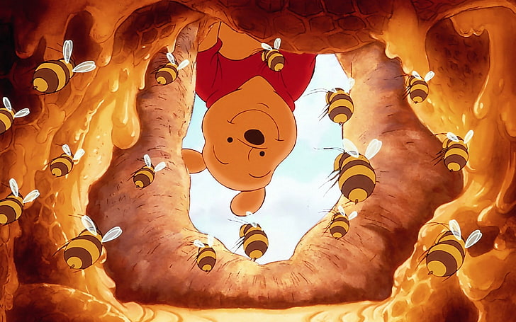 winnie-the-pooh-images-and-pictures-BEE HIVE