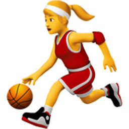 woman basketball emoji