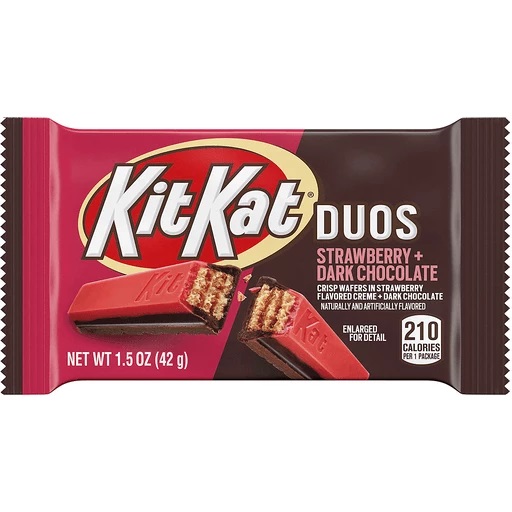 KITKAT STRAWBERRY CANDY BAR STICKER