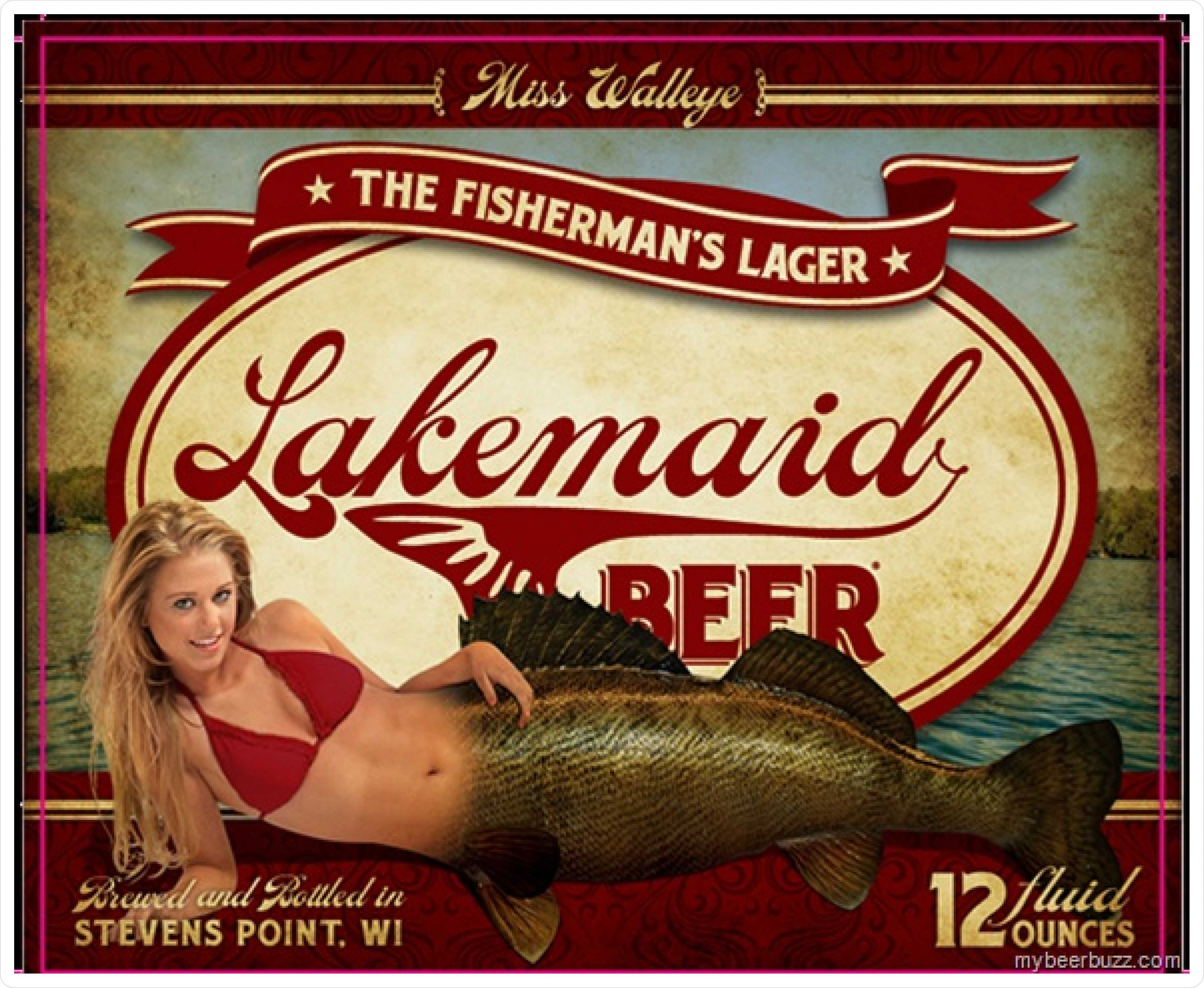 Lakemaid Beer Stickers 3