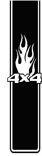 4X4 Truck Bed Stripe 4