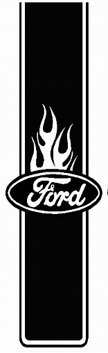 Ford Truck Bed Stripe 1