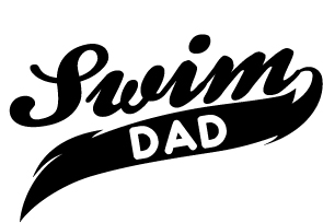 Swim Dad Sport Spirit Decal
