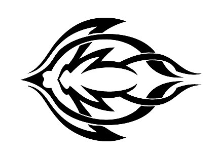 Tribal Desgin Diecut Decal 02