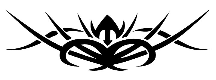 Tribal Design Diecut Decal 06