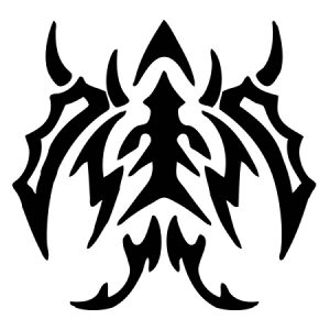 Tribal Desgin Diecut Decal 08