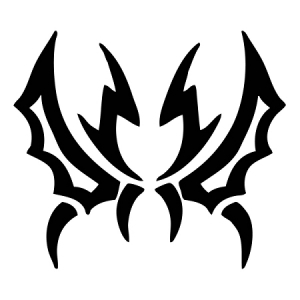 Tribal Desgin Diecut Decal 09