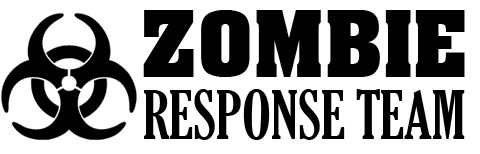 Zombie Response Diecut Vinyl Sticker