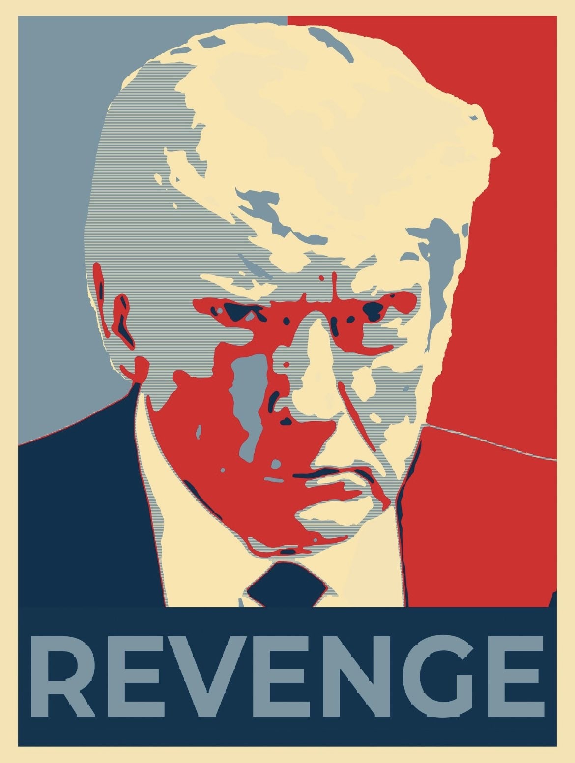 2023 Trump Georgia Mug Shot REVENGE RWB