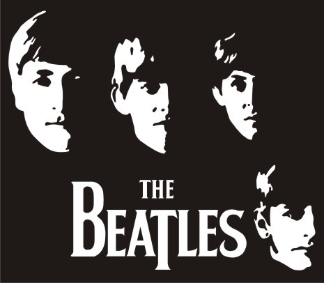 The Beatles Vinyl Decal Sticker
