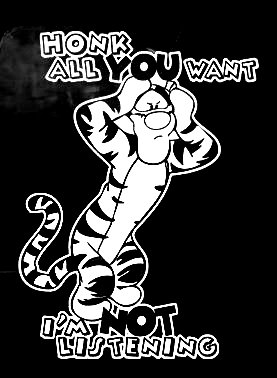 Tigger Honk Sticker Decal