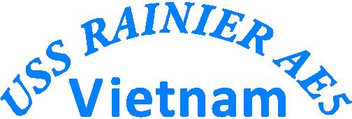 USS Rainier AE5 Vietnam
