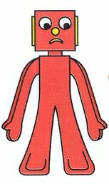 Gumby Blockhead Decal