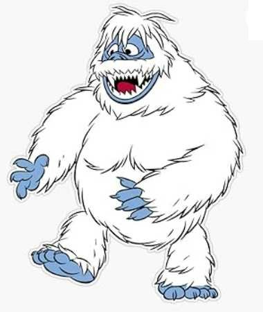 Rudolph The Red-Nosed Reindeer The Bumble Monster Sticker Decal Vinyl Bumper Sticker