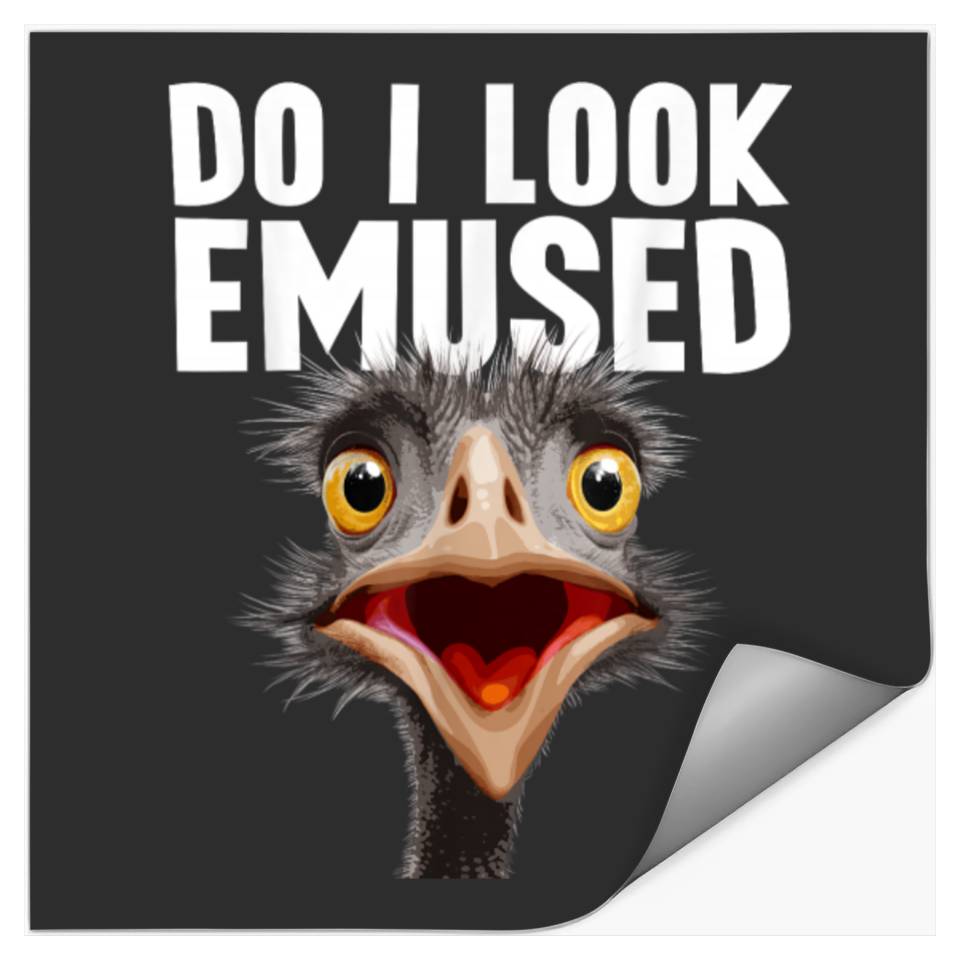 Emu Funny Animal Sticker 15
