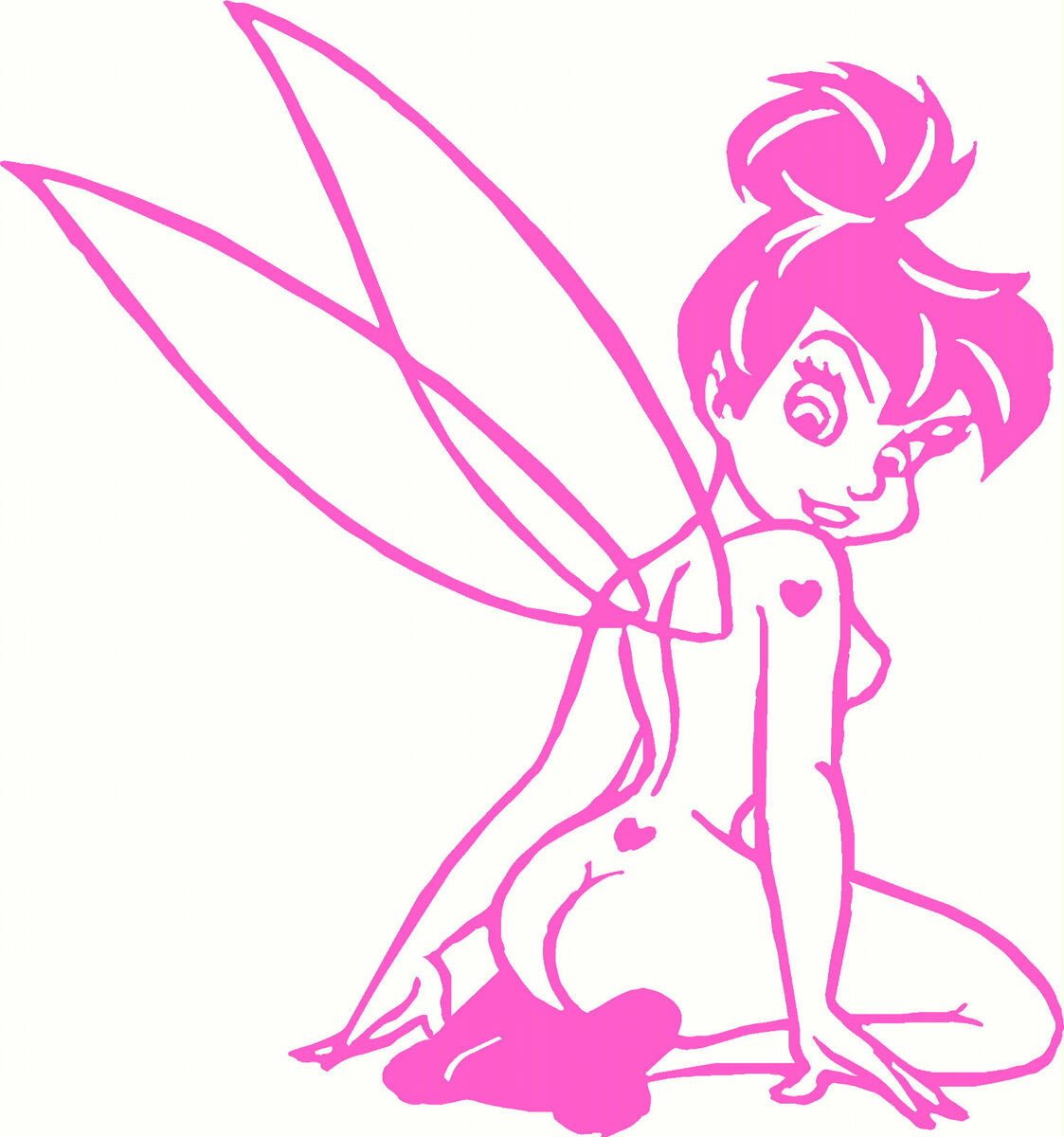 tinkerbell naked decal