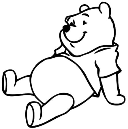 Diecut Pooh Stickers 18