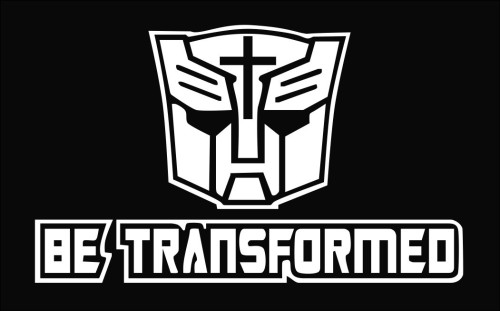 Be Transformed Die Cut Vinyl Decal Sticker